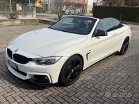 Usata BMW 420 M Sport 184 CV (135 kW) 2014 Bianco Cabrio