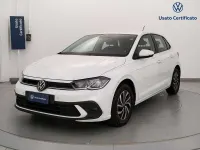 Usata VW Polo Life 95 CV (69 kW) 2023 Bianco Utilitaria