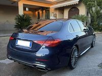 Usata Mercedes C220 Premium Plus 200 CV (147 kW) 2023 Blu/azzurro Berlina