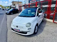 Usata Fiat 500 75 CV (55 kW) 2009 Bianco Cabrio