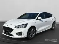 Usata Ford Focus ST-Line 120 CV (88 kW) 2021 Bianco Berlina