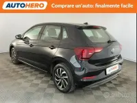 Usata VW Polo Life 95 CV (69 kW) 2023 Nero Utilitaria