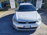 Usata VW Golf VII Comfortline 110 CV (80 kW) 2015 Bianco Station wagon