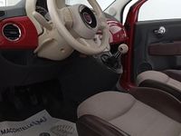 Usata Fiat 500C Lounge 95 CV (69 kW) 2011 Rosso Cabrio