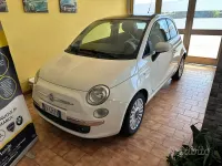 Usata Fiat 500C Lounge 95 CV (69 kW) 2011 Bianco Cabrio