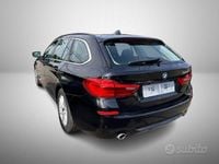 Usata BMW 520 Sport Line 190 CV (139 kW) 2018 Nero Station wagon