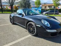 Usata Porsche 911 Carrera Cabriolet 325 CV (239 kW) 2008 Nero Cabrio