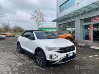 Usata VW T-Roc Cabriolet Style 110 CV (80 kW) 2022 Bianco Cabrio