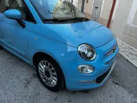Usata Fiat 500 Lounge 86 CV (63 kW) 2016 Blu/azzurro Utilitaria