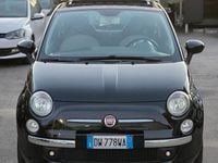 Usata Fiat 500 Lounge 69 CV (50 kW) 2009 Nero Cabrio