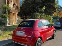 Usata Fiat 500C 70 CV (51 kW) 2018 Rosso Cabrio