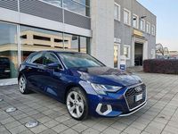 Usata Audi A3 Sportback Ambiente 204 CV (150 kW) 2021 Blu/azzurro Utilitaria