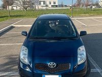 Usata Toyota Yaris 2008 Blu Utilitaria