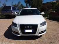 Usata Audi A3 Attraction 105 CV (77 kW) 2011 Bianco Utilitaria