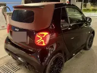 Usata Smart ForTwo Cabrio Brabus 109 CV (80 kW) 2019 Nero Cabrio