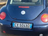 Usata VW New Beetle 101 CV (74 kW) 2005 Blu Utilitaria