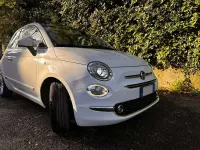 Usata Fiat 500 Lounge 69 CV (50 kW) 2018 Bianco Utilitaria