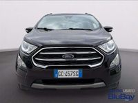 Usata Ford Ecosport Titanium 125 CV (91 kW) 2021 Nero SUV