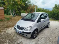 Usata Mercedes A170 Elegance 95 CV (69 kW) 2002 Argento Utilitaria