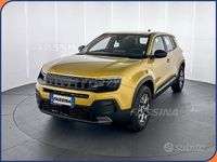 Nuova Jeep Avenger Longitude 110 CV (80 kW) 2025 Giallo SUV