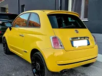 Usata Fiat 500 Sport 75 CV (55 kW) 2009 Giallo Cabrio