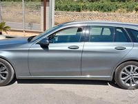 Usata Mercedes C200 Avantgarde 135 CV (99 kW) 2018 Grigio Station wagon