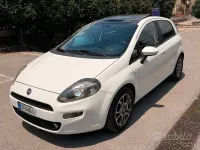 Usata Fiat Punto Lounge 85 CV (62 kW) 2015 Bianco Utilitaria