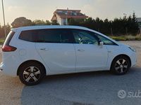Usata Opel Zafira 150 CV (110 kW) 2013 Bianco Monovolume