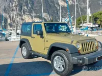 Usata Jeep Wrangler Sport 177 CV (130 kW) 2014 Verde SUV