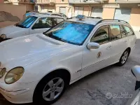 Usata Mercedes E220 150 CV (110 kW) 2005 Bianco Station wagon