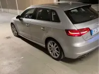 Usata Audi A3 Attraction 110 CV (80 kW) 2015 Grigio Berlina