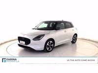 Usata Suzuki Swift 83 CV (61 kW) 2024 Bianco tetto nero Utilitaria