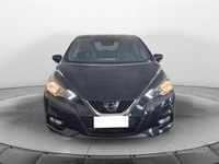 Usata Nissan Micra Acenta 71 CV (52 kW) 2019 Nero Utilitaria