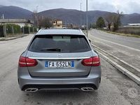 Usata Mercedes C250 Premium 204 CV (150 kW) 2015 Grigio Station wagon