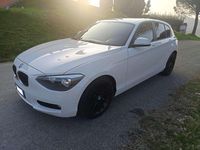 Usata BMW 114 Efficient Dynamics 95 CV (69 kW) 2015 Bianco Utilitaria