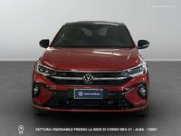 Usata VW Taigo R-line 110 CV (80 kW) 2023 Kings red metallizzato nero SUV