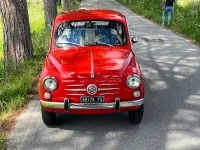 Usata Fiat 600D 1965 Rosso Utilitaria