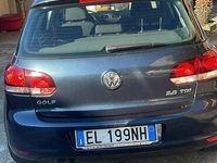 Usata VW Golf VI 170 CV (125 kW) 2011 Blu Utilitaria