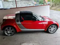 Usata Smart Roadster 82 CV (60 kW) 2003 Rosso Cabrio