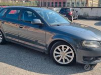 Usata Audi A3 Sportback Ambition 140 CV (102 kW) 2010 Grigio Utilitaria