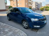 Usata Skoda Rapid Ambition 86 CV (63 kW) 2014 Blu Utilitaria