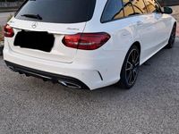 Usata Mercedes C220 Premium 194 CV (142 kW) 2019 Bianco Station wagon