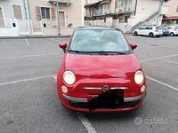 Usata Fiat 500 2009 Rosso Cabrio