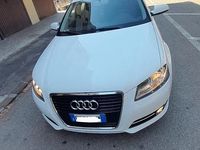 Usata Audi A3 Attraction 105 CV (77 kW) 2012 Bianco Utilitaria
