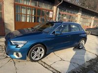 Usata Audi A3 Advanced 150 CV (110 kW) 2021 Blu/azzurro Berlina