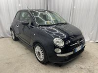 Usata Fiat 500 Lounge 69 CV (50 kW) 2011 Nero Utilitaria