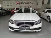 Usata Mercedes E220 Premium Plus 194 CV (142 kW) 2019 Bianco Berlina