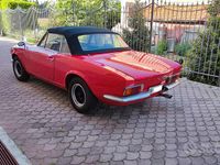 Usata Fiat 124 Spider 1970 Rosso Cabrio