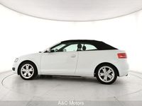 Usata Audi A3 Cabriolet Ambition 140 CV (102 kW) 2009 Bianco Cabrio