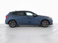 Usata BMW 116 Sport Line 116 CV (85 kW) 2021 Blu Utilitaria